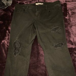 TORRID lace skinny jeans